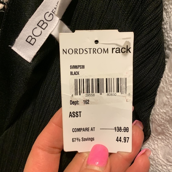 BCBG NEW One-shoulder lined dress! - Picture 7 of 7